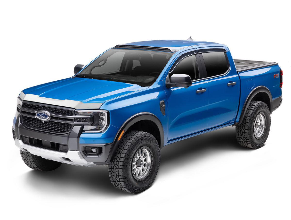 24-25 Ford Ranger Husky Liners 2892266 Aeroskin Hood Protector - Chrome