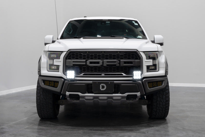 17-20 Ford Raptor Diode Dynamics DD7343P SS5 Bumper Bracket Kit