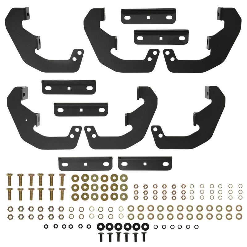 15-25 Ford F-150 SuperCrew Westin 20-13945 Outlaw Drop Nerf Step Bars Textured Black