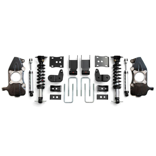 21-25 Ford F-150 2WD QA1 LK11-FF03 Single Adjustable Lowering Kit w/ Spindles - 3.5-5.5in